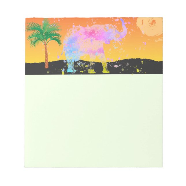 Elephant Anteckningsblock (Framsida)