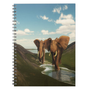 Elephant Anteckningsbok