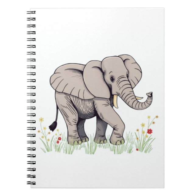 Elephant Anteckningsbok (Framsidan)