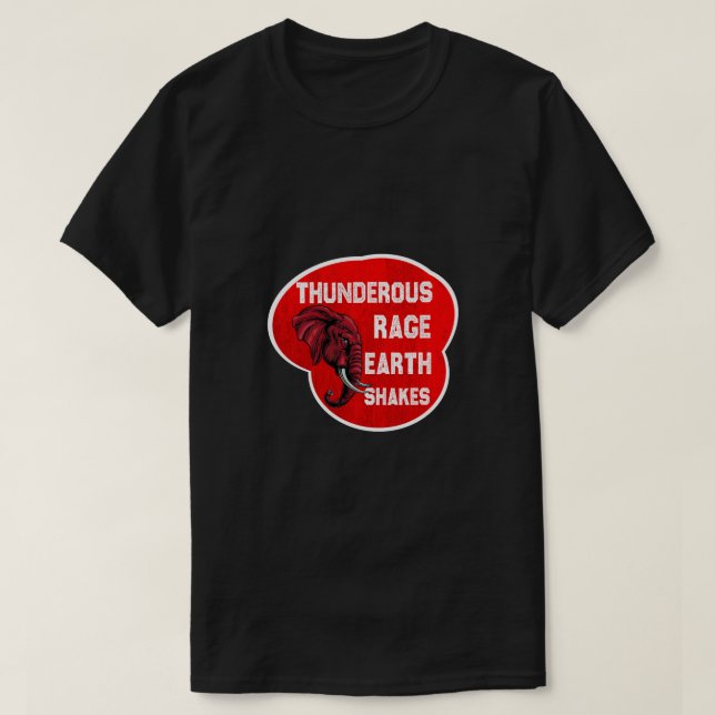 Elephant Art T Shirt (Design framsida)