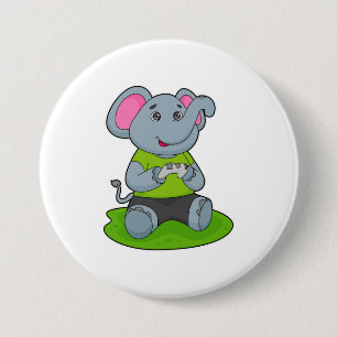 Elephant as Gamer Knapp