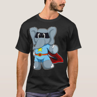 Elephant as Hero med Cape T Shirt