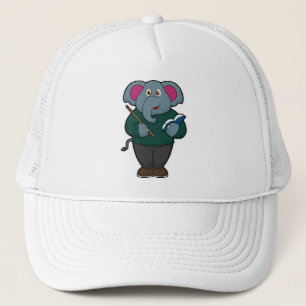 Elephant as Teacher med Bok & Pointer Keps
