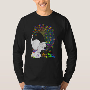 Elephant Autism Awareness behandlar människor med T Shirt