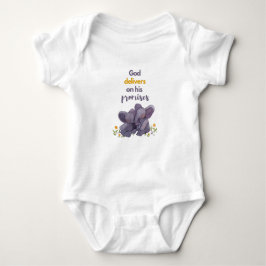 Elephant Baby Bodykostym T Shirt