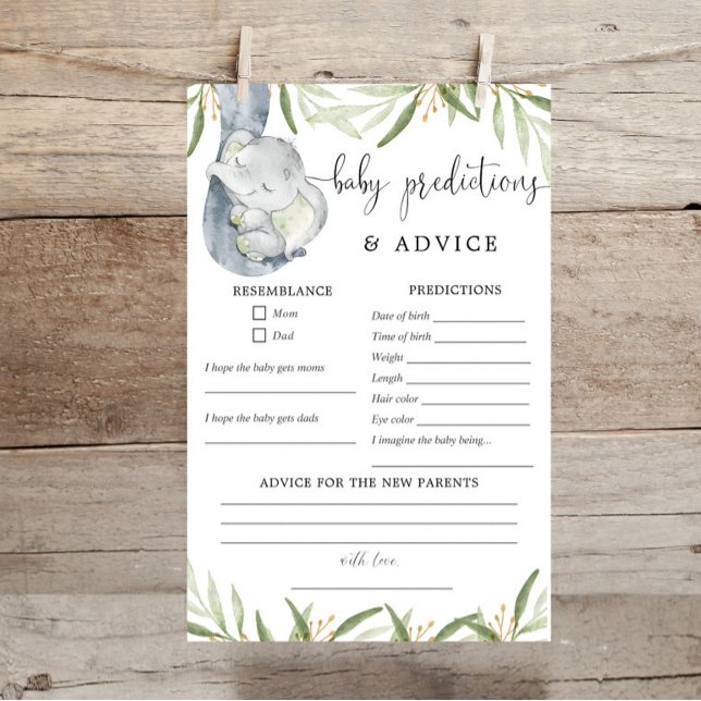 Elephant Baby förutspår råd från Greenery guld (Skapare uppladdad)