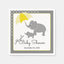 Elephant & Baby, Paraplla Baby Shower