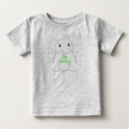 Elephant Baby Shower Safari T Shirt