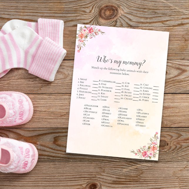 Elephant Baby Shower som är min Mamma Inbjudningar (Skapare uppladdad)