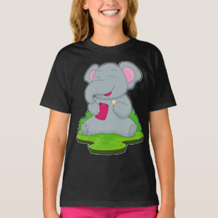 Elephant Bag of Chip Chip T Shirt