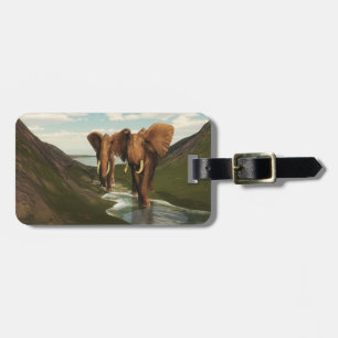 Elephant Bagagebricka
