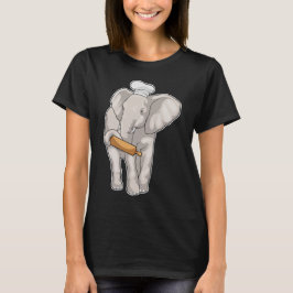 Elephant Baker Rolling pin T Shirt