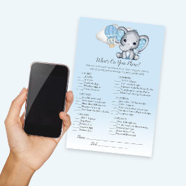 Elephant Balloon What's on Your Mobil Boy Game