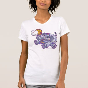 Elephant Baseball Star Tee Shirt