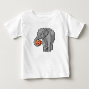 Elephant Basketball-spelare Basketball T Shirt