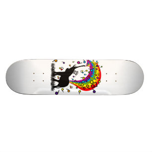 Elephant_Bathing Old School Skateboard Bräda 18 Cm