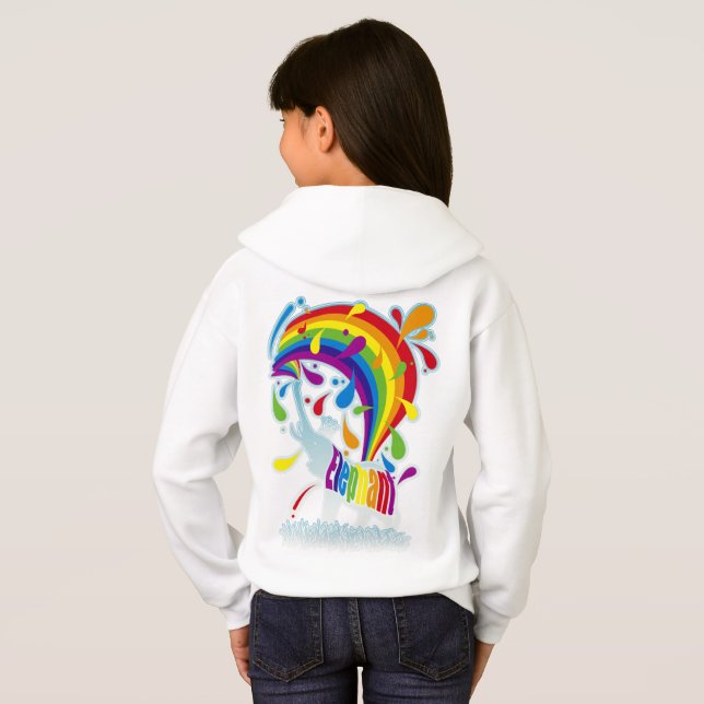 Elephant_Bathing T Shirt (Hel baksida)