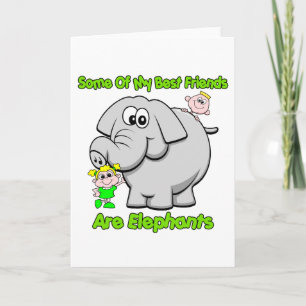 Elephant Best Friends Kort