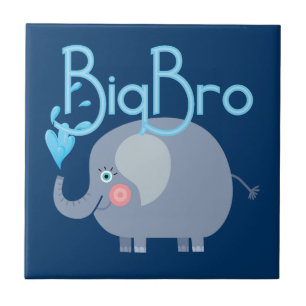 Elephant Big Bro Kakelplatta