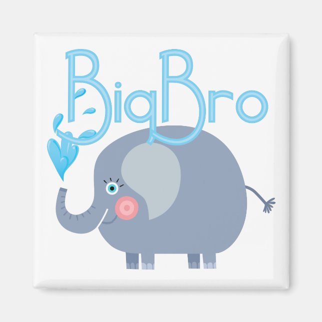 Elephant Big Bro Magnet (Framsidan)