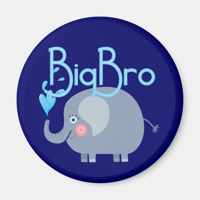 Elephant Big Bro Magnet (Framsidan)