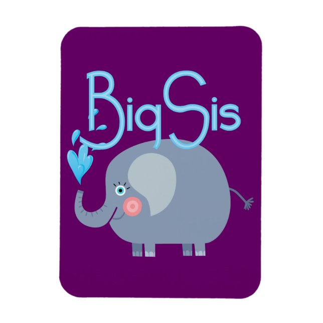 Elephant Big Syrran Magnet (Vertikal)