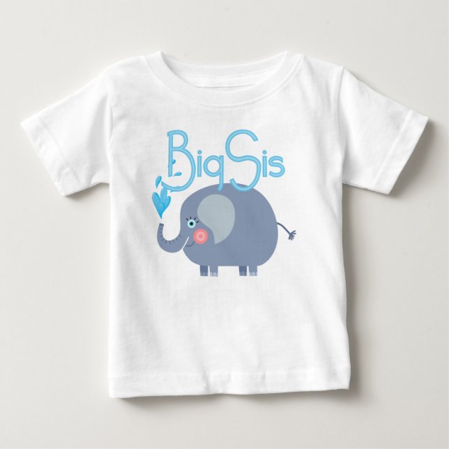 Elephant Big Syrran Tee Shirt (Framsida)