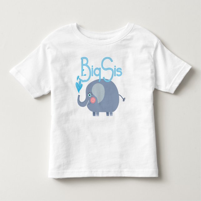 Elephant Big Syrran Tee Shirt (Framsida)
