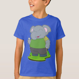 Elephant Billiard Queue T Shirt