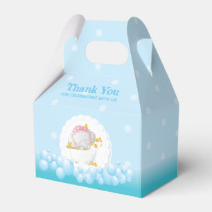 Elephant Birthday Tack Presentaskar