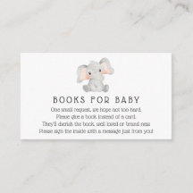 Elephant Bokar för Baby-inhägnadskort