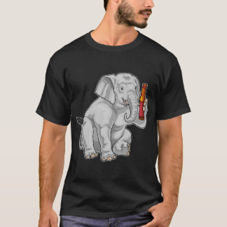 Elephant Bottle Beer T Shirt