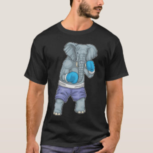 Elephant Boxer Boxing handskar Boxing T Shirt