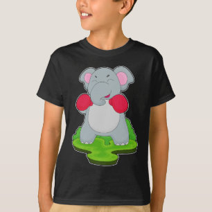 Elephant Boxer Boxing handskar Boxing T Shirt