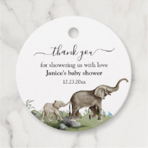 Elephant Boy Shower Tack