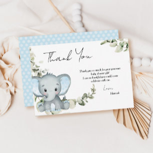 Elephant Boy Shower Tack Kort