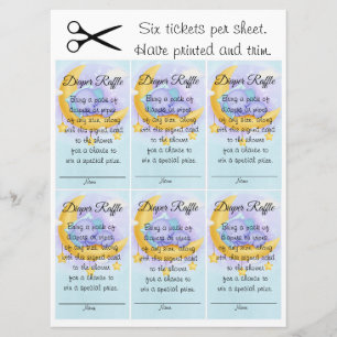 Elephant Boy Sweet Baby Shower Raffle Inbjudningar
