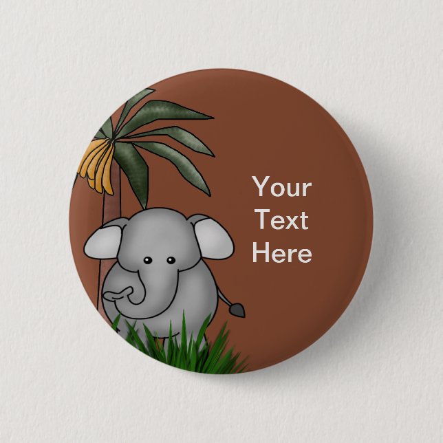 Elephant Buttons Knapp (Framsida)