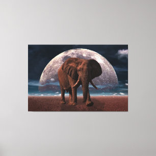 Elephant Canvastryck
