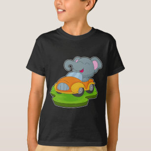Elephant Car T Shirt