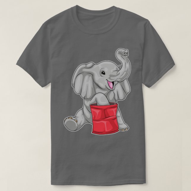 Elephant Chip T Shirt (Design framsida)