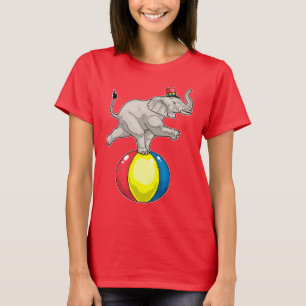 Elephant Circus Boll T Shirt