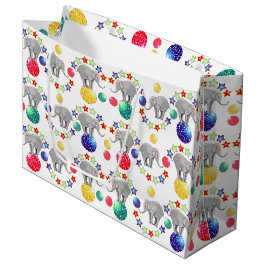 Elephant Circus Theme Barns födelsedag Party