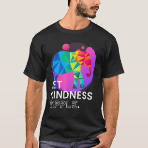 Elephant Compassion Kindness Ripple Mindfulness me T Shirt