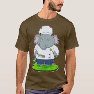 Elephant Cook Pan T Shirt