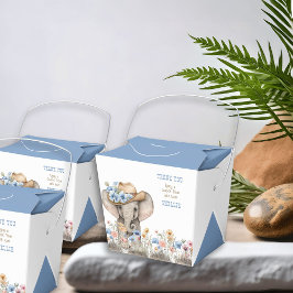 Elephant Cowboy Western Boho Wildblomma Presentaskar