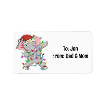 Elephant dab dabbin favorit jul ljus