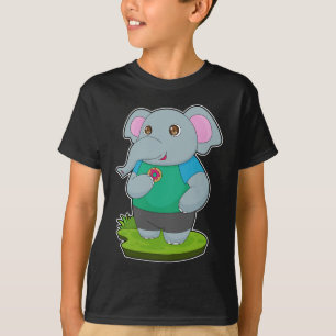 Elephant Donut T Shirt