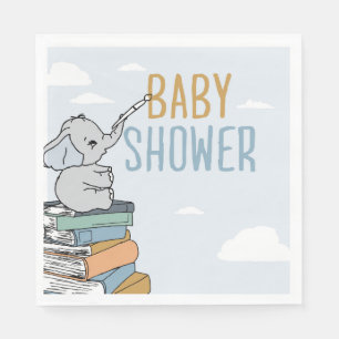 Elephant Draw Nåt Baby Shower Elephant Cute Pappersservett