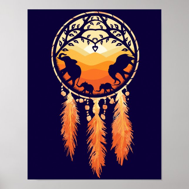 Elephant Dream Catcher Poster (Framsidan)
